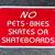 No Pets, Bikes, skates or Skateboards man Cave Dorm decoration 1 thumbnail