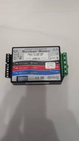 WattNode Modbus WNC-3Y-480-MB Brand New 1
