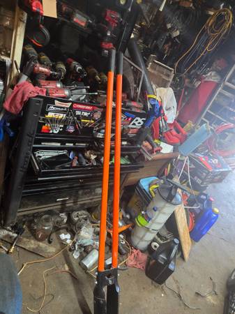 Orange post hole diggers 1