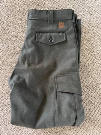 Big Bill Merino Wool Hunting Pants 32x31 Made in Canada 1