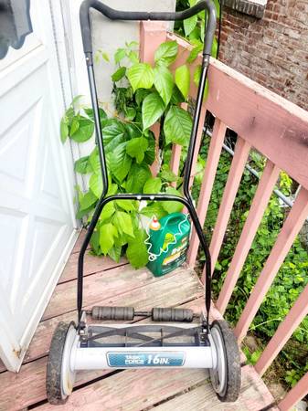 Manual push mower 1