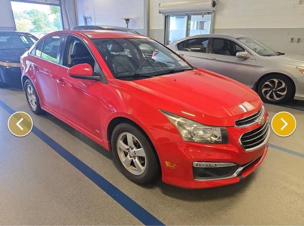 2015 Chevrolet Cruze 2LT AUTO - $9,450 (727 S MLK Jr Ave, Salisbury, NC 28144)63613416903425122