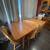 Extendable Dining Table w/ 6 chairs 1 thumbnail
