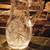 Vintage Tall Heavy Cut Glass Pitcher  8 Star Pattern 1 thumbnail