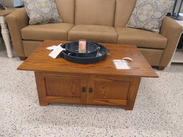 Amish Wood Coffee Table 40x26x16 1