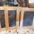 4  vintage  Chestnut wall  art  frames with glass 16 thumbnail