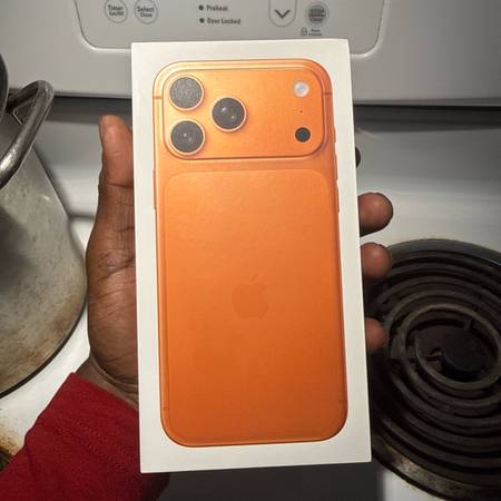 Iphone 17 pro max cosmic orange 256gb unlocked factory sealed 1