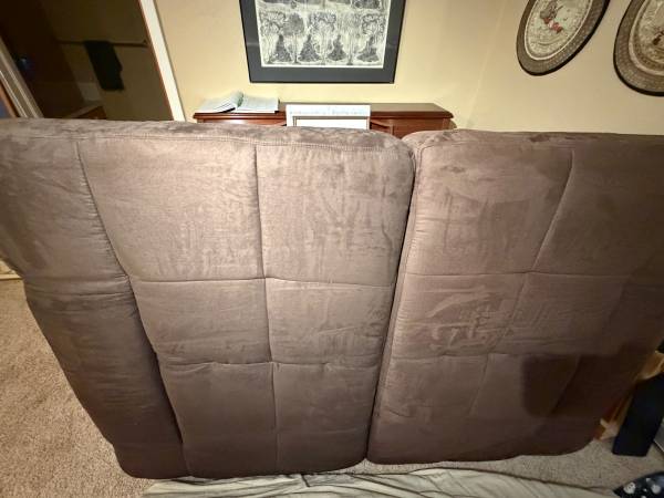 Well built Futon with optional Foam Mattress Topper 1