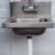 STAINLESS STEEL COMERCIAL SINK WITH BACK SPLASH 5 thumbnail