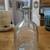 Antique Medicine Bottle with Stopper Embossed Clear Glass 2 thumbnail