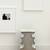 Paola Navone, Vase, Platinum and Mat White Glazed Ceramic, 905 2 thumbnail