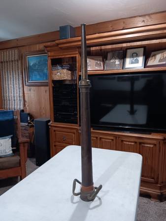 38" copper & brass fire nozzle 1