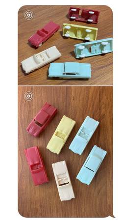 Antique F&F Ford Thunderbird 1960’s Plastic Cereal Cars - $10 EACH 1