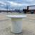 Sculptural postmodern pedestal table with faux marble lacquer finish 4 thumbnail
