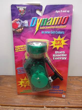 Dynamo Hand Held Self Powered Flashlight 1
