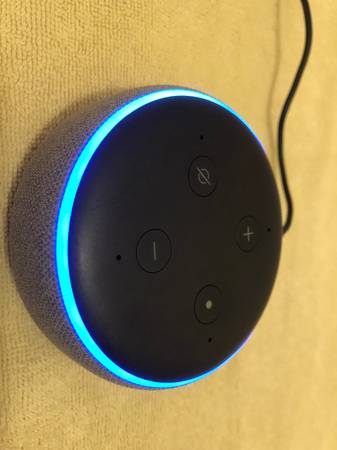 Amazon Echo Dot 3rd Gen. Bluetooth Alexa Smart Speaker - Black 1