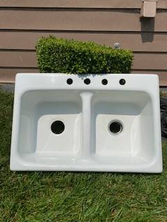 Fiberglass sink 1