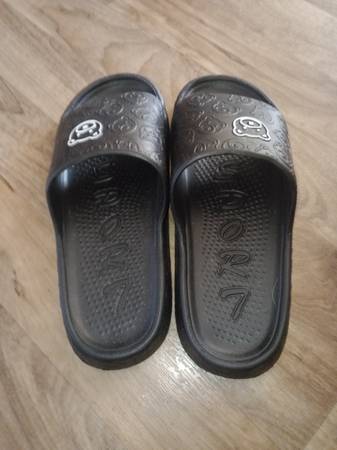 Brand New _ Black _  Crocs _  Knockoff _ Sandals 1