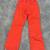 Orange Women's winter ski/snowboard pants, size S 2 thumbnail