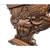 Antique Carved Tiger Oak Writing Desk 2 thumbnail