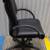 2 Black Real Leather High Back Commercial Office Chairs 2 thumbnail