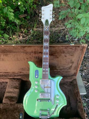 Metropolitan “Tanglewood” Custom Acoustic -Pear | Mint Green 1997 1
