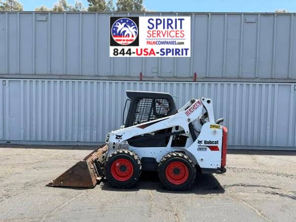 2018 BOBCAT S590 RUBBER TIRE SKID STEER LOADER #29561 1