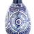 Morocco vase ceramic blue and white Vintage indigo cobalt shabby chic 1 thumbnail