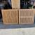 Two solid teak exterior table tops 4 thumbnail