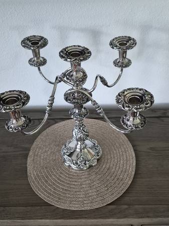 Silver Candelabra 1