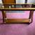 Oak and Glass with Gold Trim Coffee Table, 2 End Tables and Sofa Table 7 thumbnail