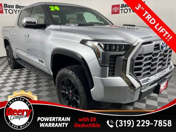 Certified 2024 Toyota Tundra Hybrid 1794 Edition Celestial Silver Meta 1