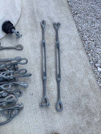 5/8 Galvanized Turnbuckle 1