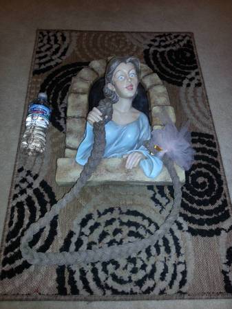 Rapunzel wall sculpture, very rare 1