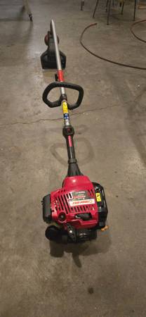 Lawn equipment x clean Echo trimmer Troy Built  Craftsman mower 1