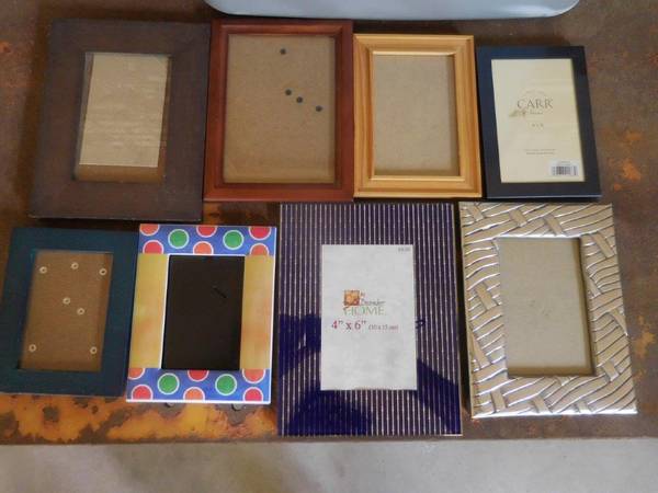 8 Quality Picture Frames, Smaller, Some New 1