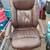 Brown Leather Executive Office Chair 1 thumbnail