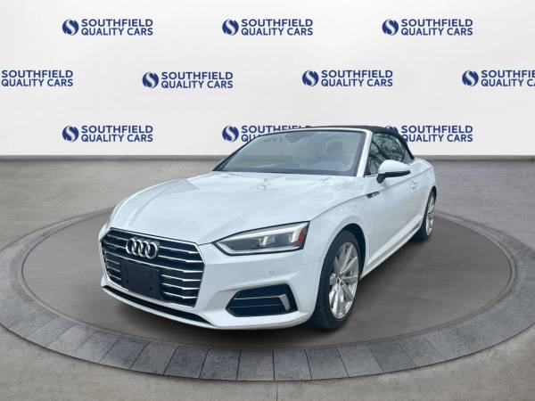 2018 Audi A5 Cabriolet Premium Plus descapotable, blanco glaciar - $18.458 (LLAME AL 313-263-7351 PARA VER DISPONIBILIDAD)63470236862467121