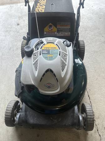 Yard man mower 1