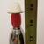 Vintage Red Glass Hookah with Floral Design – 19.5” Tall 7 thumbnail
