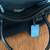 Sak Elliot Lucca" Black Crocheted Woven Handbag with Leather and Silve 9 thumbnail
