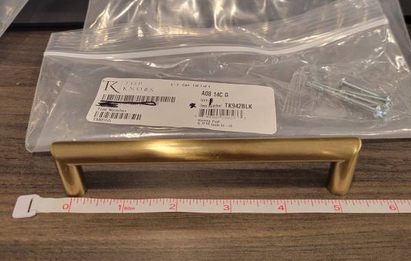 Top Knobs Kinney Pulls Honey Bronze 5 1/16" 1