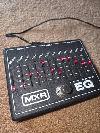MXR eq pedal... 1