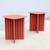 Modern Antoni Palleja for RS Barcelona Plec Square Side Tables a Pair 8 thumbnail