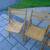 Vintage Style Wooden Slat Folding Chairs 3 thumbnail