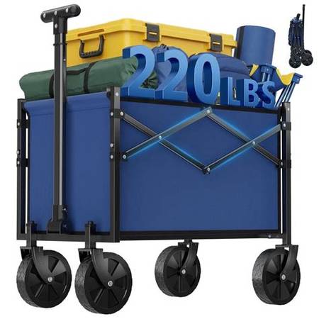 Folding Collapsible 220lb Utility Wagon - NEW 1