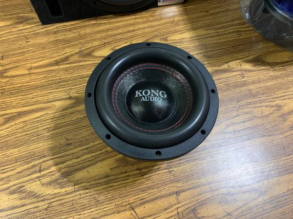 New 8" Kong Audio 700w Max Power Subwoofer $80 Each 1