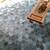Ben Soleimani Restoration Hardware Blue Hide Hexahide Woven Hide Rug 9 thumbnail