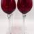 Set of 4 Beautiful Tall Ruby Crystal Wine Glasses 13 thumbnail