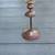 Vintage Faux Hammered Copper Candlestick 4 thumbnail